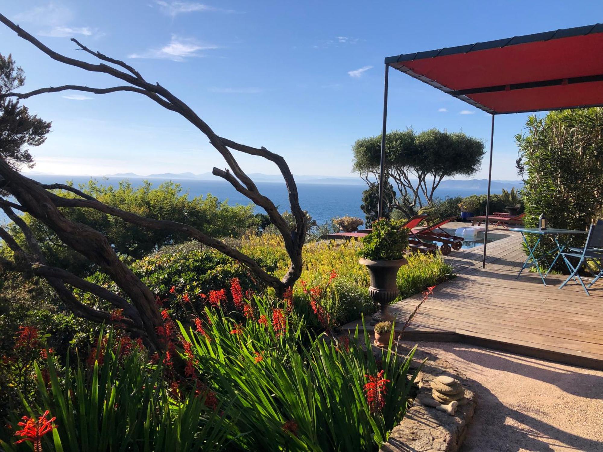 Villa Mirabel Île du Levant Exterior foto